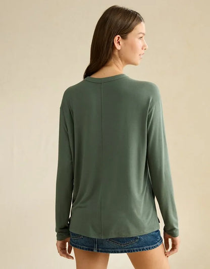 AE Soft & Sexy Relaxed Fit Long-Sleeve T-Shirt