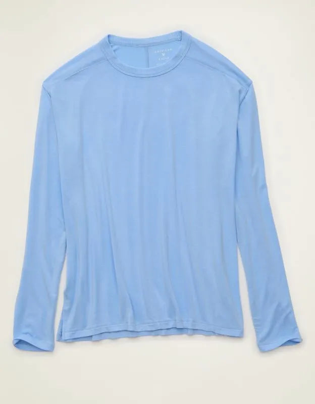 AE Soft & Sexy Relaxed Fit Long-Sleeve T-Shirt
