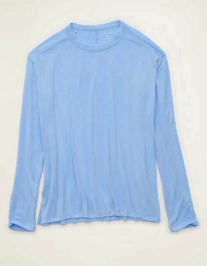 AE Soft & Sexy Relaxed Fit Long-Sleeve T-Shirt