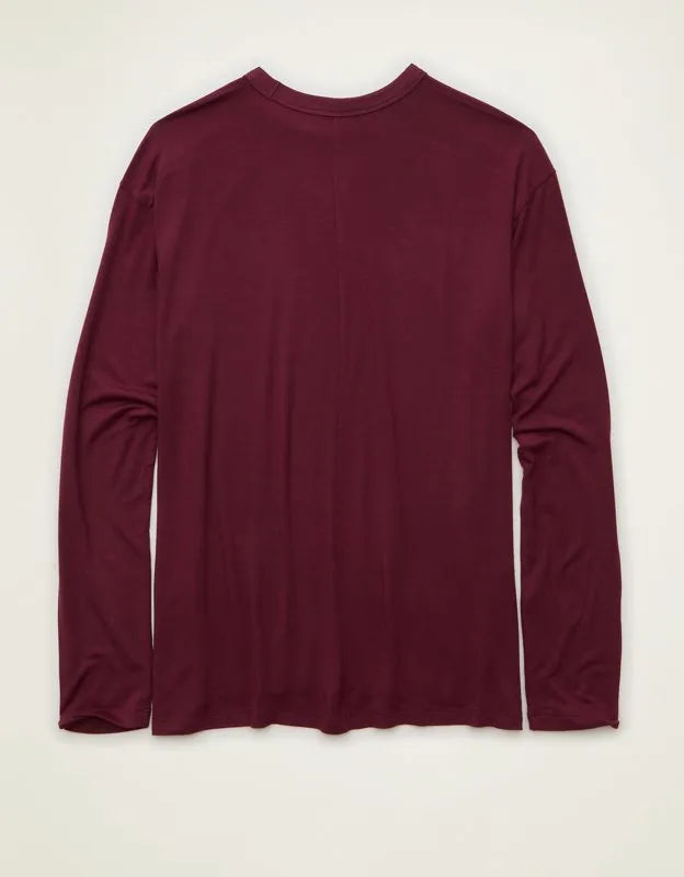 AE Soft & Sexy Relaxed Fit Long-Sleeve T-Shirt