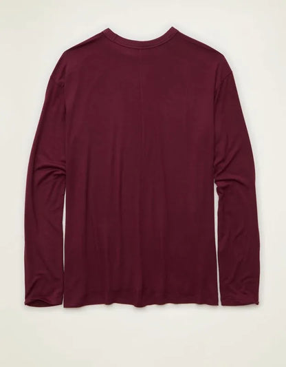 AE Soft & Sexy Relaxed Fit Long-Sleeve T-Shirt