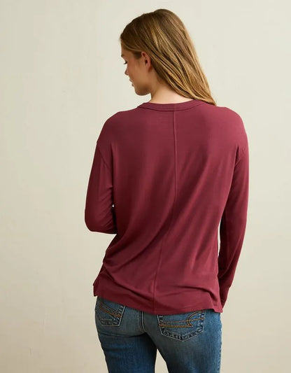 AE Soft & Sexy Relaxed Fit Long-Sleeve T-Shirt