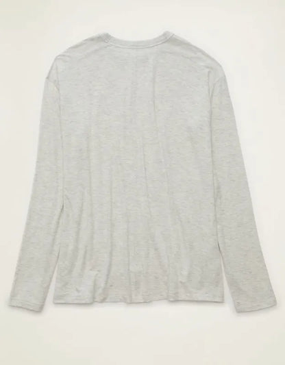 AE Soft & Sexy Relaxed Fit Long-Sleeve T-Shirt