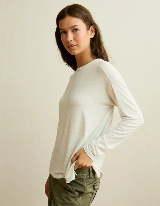 AE Soft & Sexy Relaxed Fit Long-Sleeve T-Shirt