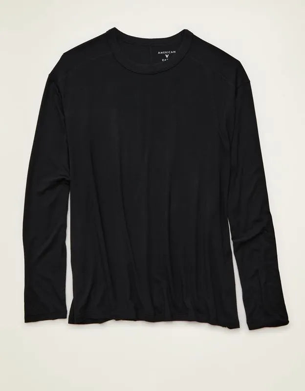 AE Soft & Sexy Relaxed Fit Long-Sleeve T-Shirt