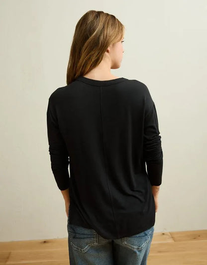 AE Soft & Sexy Relaxed Fit Long-Sleeve T-Shirt