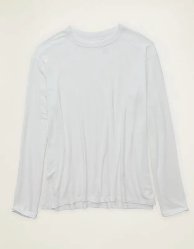 AE Soft & Sexy Relaxed Fit Long-Sleeve T-Shirt