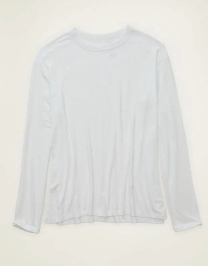 AE Soft & Sexy Relaxed Fit Long-Sleeve T-Shirt