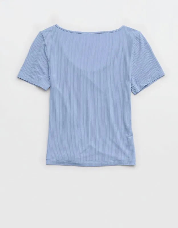 Superchill Modal Rib Short Sleeve Scoop T-Shirt