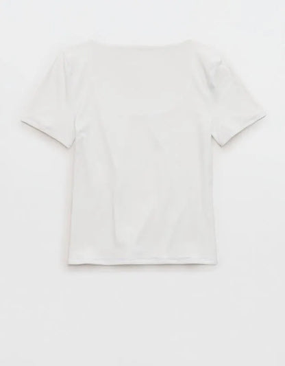 SMOOTHEZ Short Sleeve Scoop T-Shirt