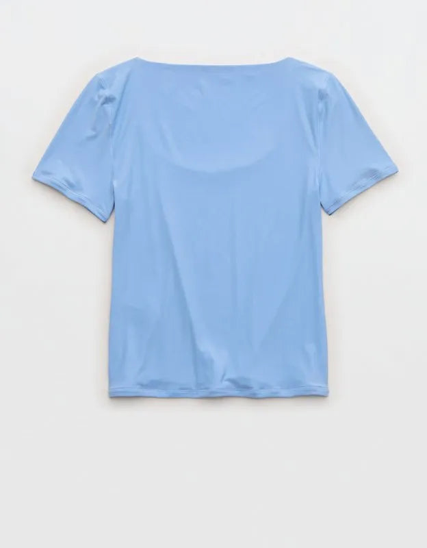 SMOOTHEZ Short Sleeve Scoop T-Shirt