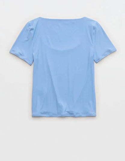 SMOOTHEZ Short Sleeve Scoop T-Shirt
