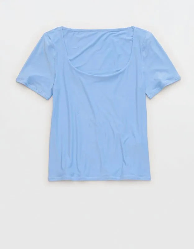 SMOOTHEZ Short Sleeve Scoop T-Shirt