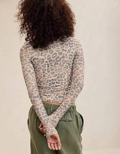 SMOOTHEZ Long Sleeve Ruched Top