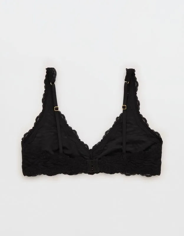 Show Off Zebra Lace Scoop Bralette