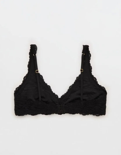 Show Off Zebra Lace Scoop Bralette