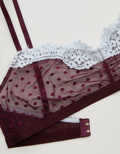 Show Off Sheer Happiness Lace Bralette