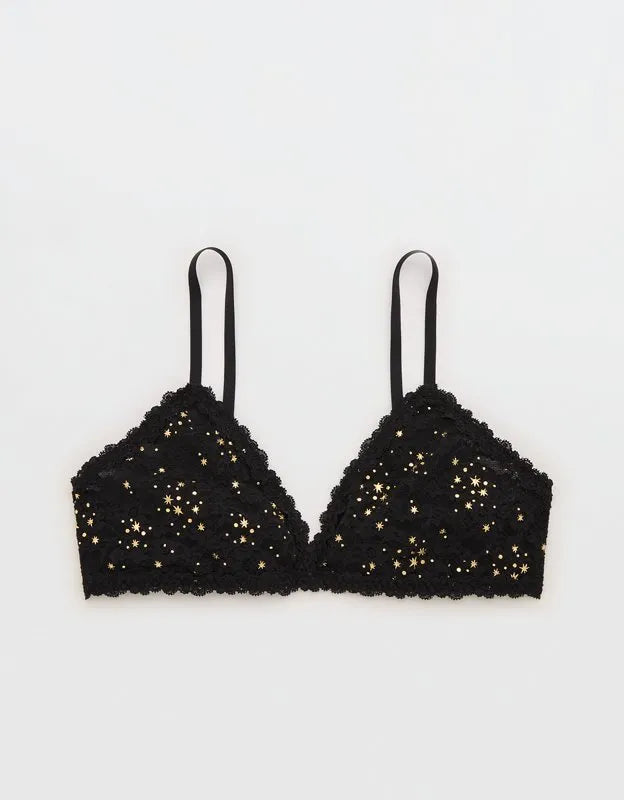 Show Off Vintage Lace Triangle Bralette