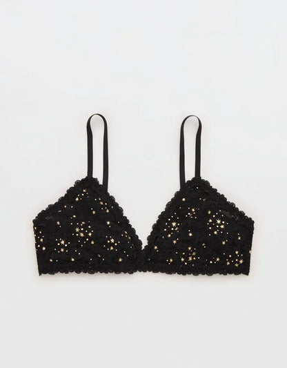 Show Off Vintage Lace Triangle Bralette