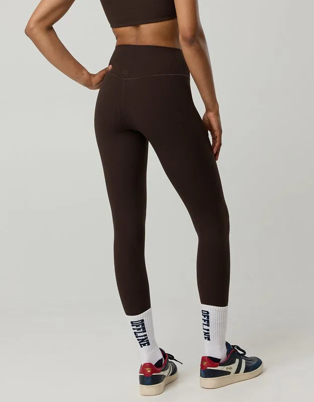 OFFLINE By Aerie Real Me XTRA High Waisted Ribbed Legging