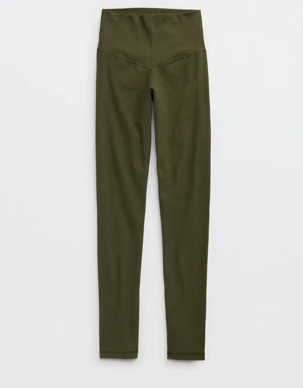 OFFLINE By Aerie Real Me XTRA High Waisted Ribbed Legging