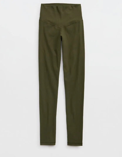 OFFLINE By Aerie Real Me XTRA High Waisted Ribbed Legging