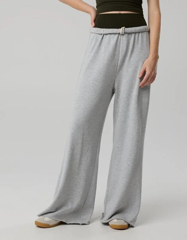 OFFLINE By Aerie OTT Fleece Super Wide Leg Pant