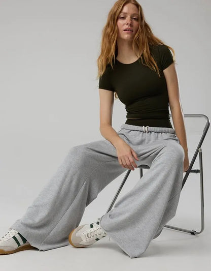 OFFLINE By Aerie OTT Fleece Super Wide Leg Pant