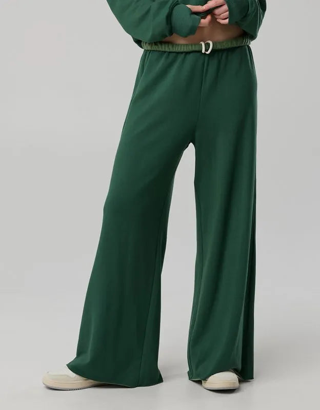 OFFLINE By Aerie OTT Fleece Super Wide Leg Pant