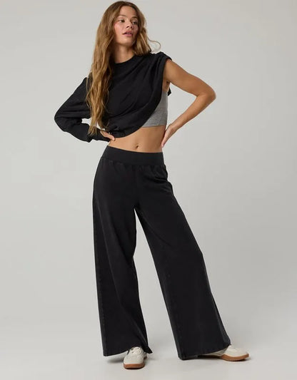 OFFLINE By Aerie OG Cotton Super Wide Leg Pant