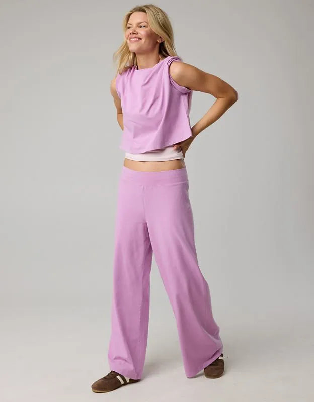 OFFLINE By Aerie OG Cotton Super Wide Leg Pant