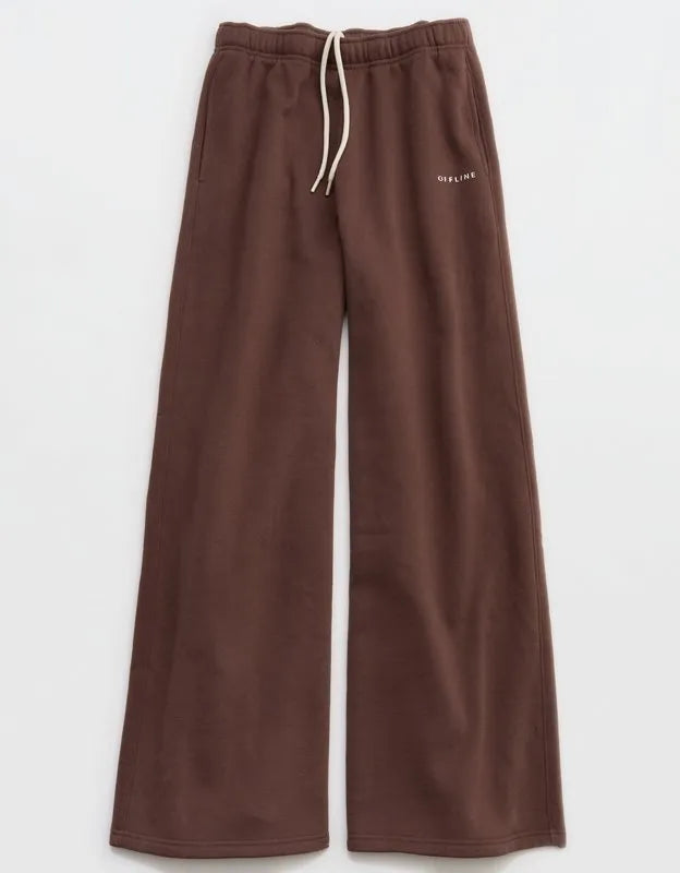 OFFLINE By Aerie Cloud Fleece Baggy Trouser