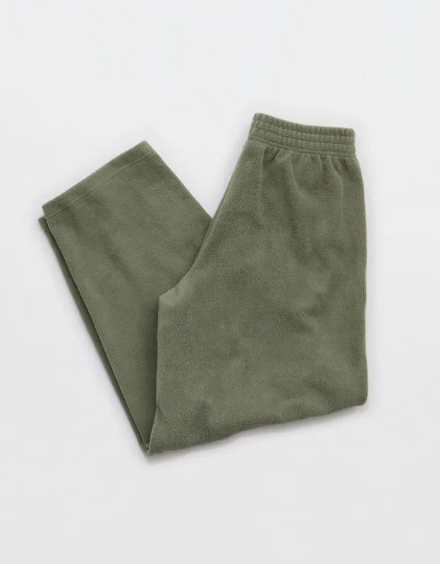 OFFLINE By Aerie Polar Fleece Barrel Pant