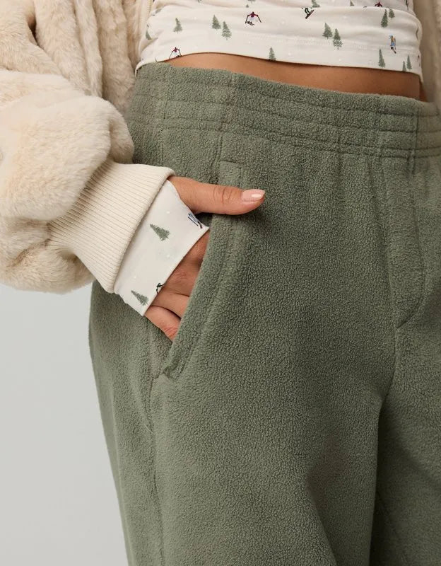OFFLINE By Aerie Polar Fleece Barrel Pant