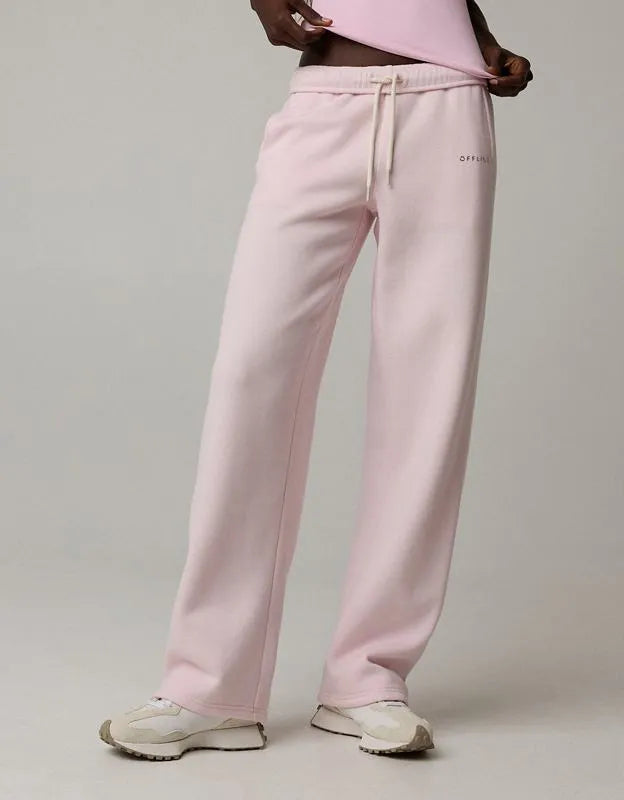 OFFLINE By Aerie Cloud Fleece Straight Leg Pant