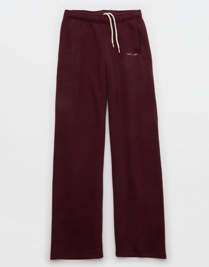 OFFLINE By Aerie Cloud Fleece Straight Leg Pant