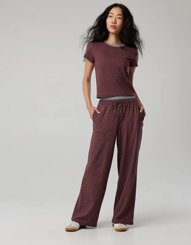 OFFLINE By Aerie Weekend Away Layered Waistband Trouser