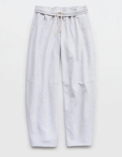 OFFLINE By Aerie Cloud Fleece Barrel Leg Pant