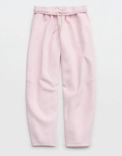 OFFLINE By Aerie Cloud Fleece Barrel Leg Pant