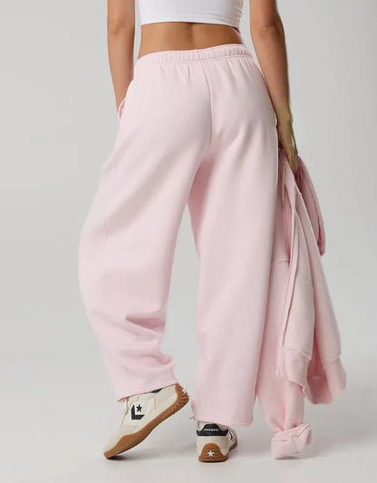 OFFLINE By Aerie Cloud Fleece Barrel Leg Pant