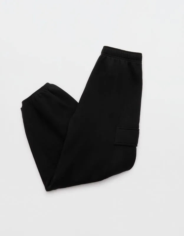 OFFLINE By Aerie Cloud Fleece Baggy Cargo Jogger