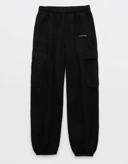 OFFLINE By Aerie Cloud Fleece Baggy Cargo Jogger