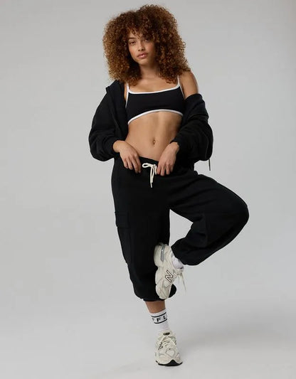 OFFLINE By Aerie Cloud Fleece Baggy Cargo Jogger