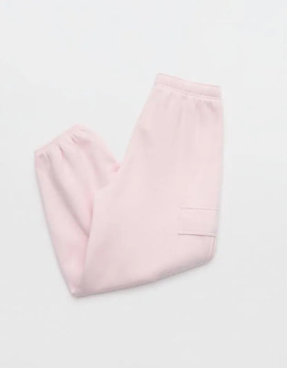 OFFLINE By Aerie Cloud Fleece Baggy Cargo Jogger