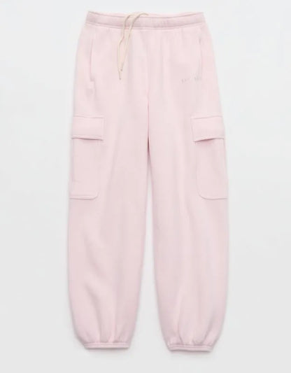 OFFLINE By Aerie Cloud Fleece Baggy Cargo Jogger