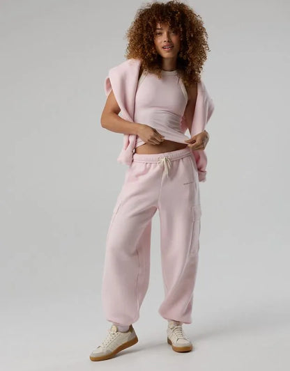 OFFLINE By Aerie Cloud Fleece Baggy Cargo Jogger
