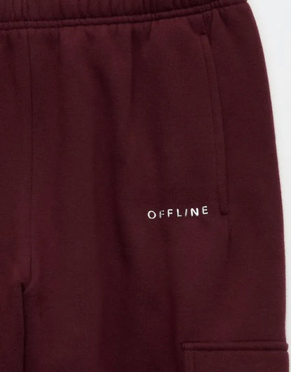 OFFLINE By Aerie Cloud Fleece Baggy Cargo Jogger