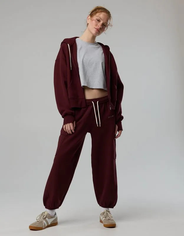 OFFLINE By Aerie Cloud Fleece Baggy Cargo Jogger