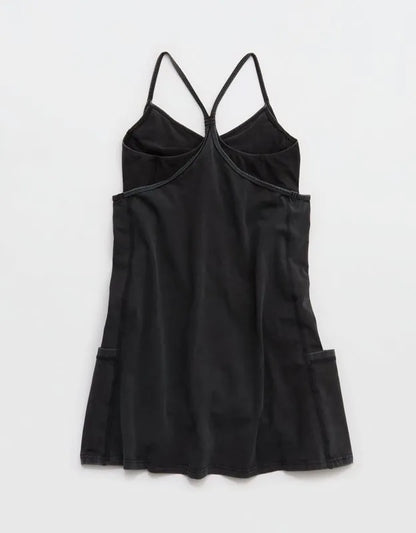 OFFLINE By Aerie OG Cotton Racerback Mini Dress