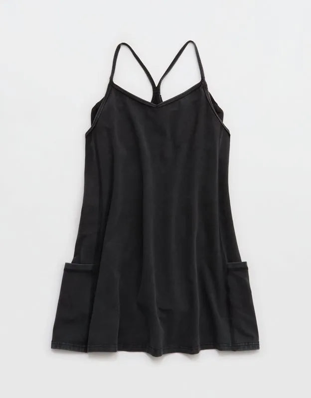 OFFLINE By Aerie OG Cotton Racerback Mini Dress